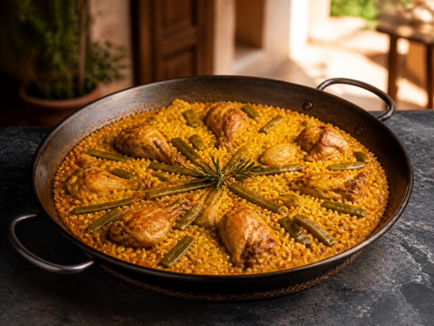 Paella valenciana