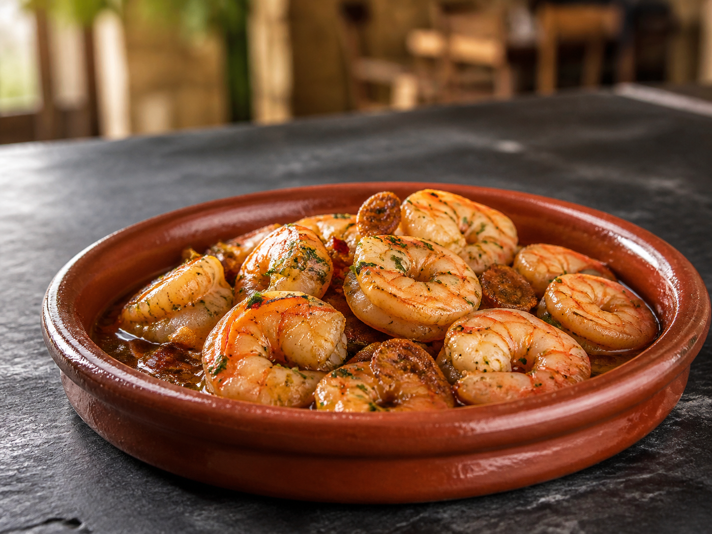 Setas al ajillo