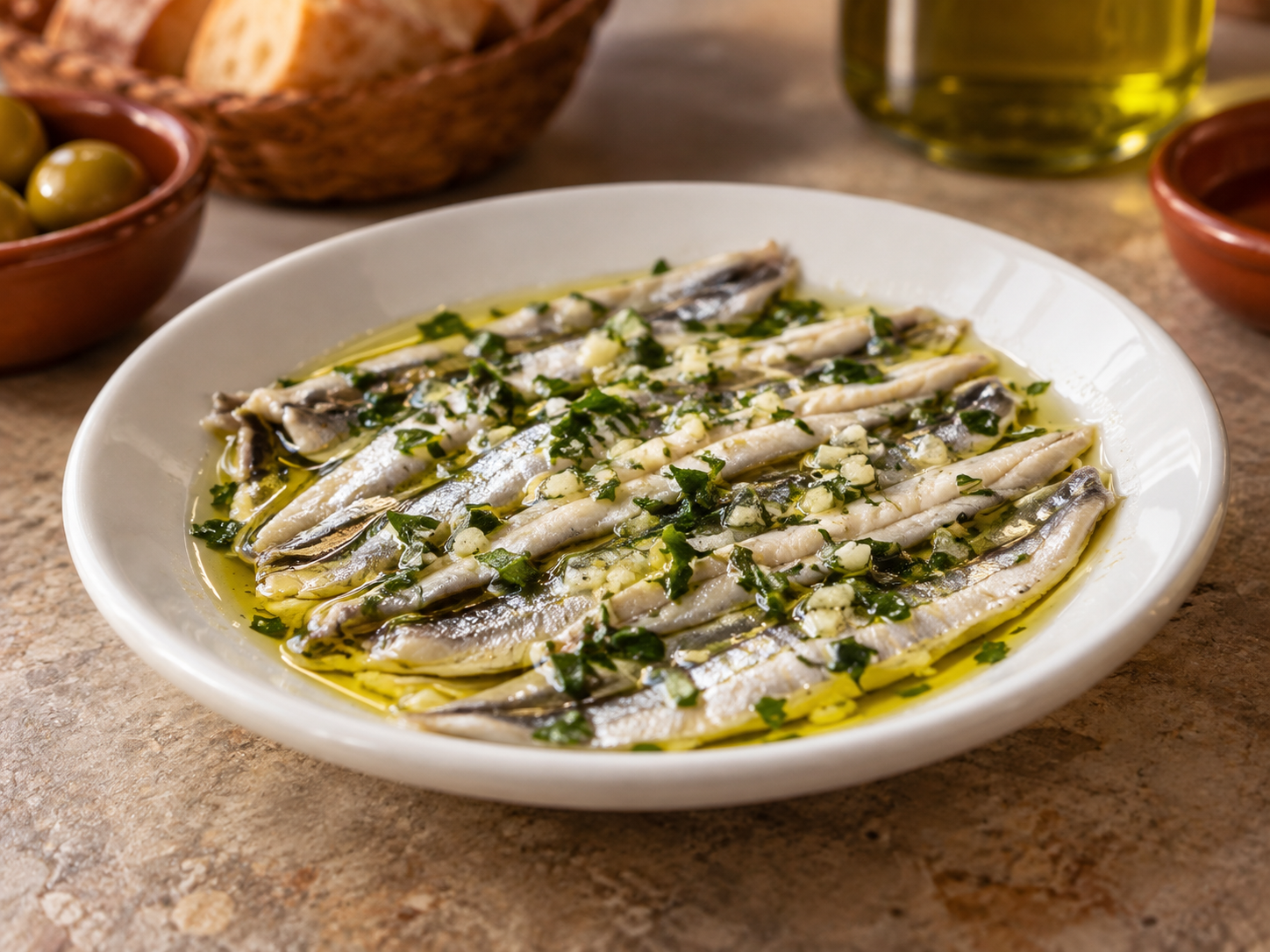Boquerones en vinagre