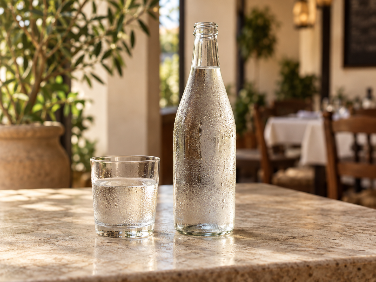 Agua mineral natural