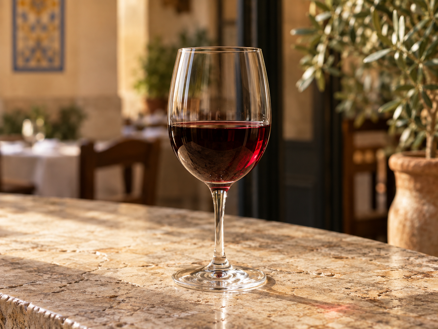 Copa de vino tinto